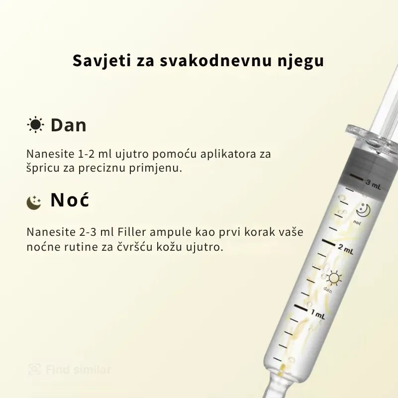 Korejska lifting ampula s peptidima svile