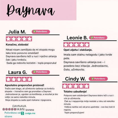 Električna rašpica za stopala Daynava