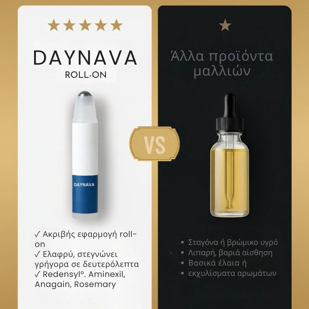 Daynava™ Roll-On για Ανάπτυξη Μαλλιών