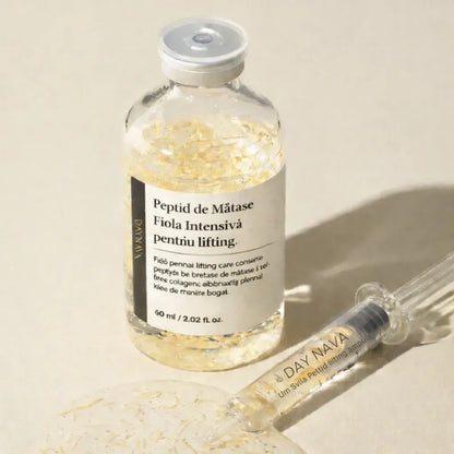 Fiole lifting coreeană cu peptide din mătase